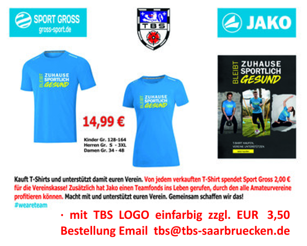 JAKO / Sport Gross Initiative TBS Vereinsunterstützung Coro-19 / 2020-04